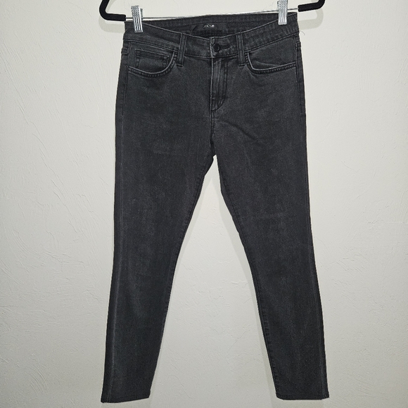 Joe's Jeans Women's Size 26 Pants Skinny Ankle Style Denim Faded Black - Picture 2 of 16